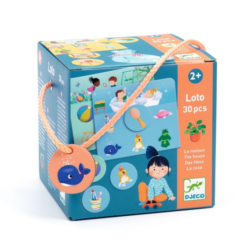 Gra edukacyjna loto Nasz Dom - Djeco