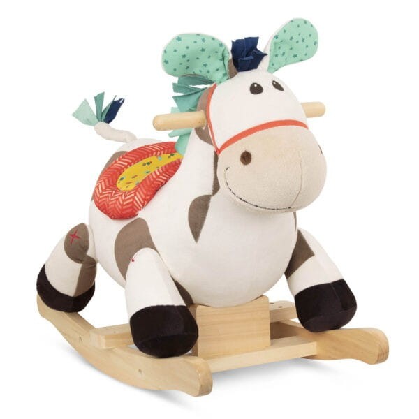 Pluszowy Koń na Biegunach Rodeo Rocker Spotty – b.toys