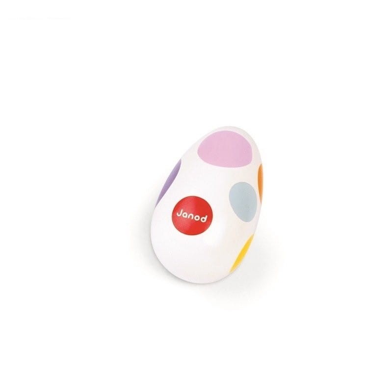 Marakasy Jajko Grzechotka Confettii - Janod
