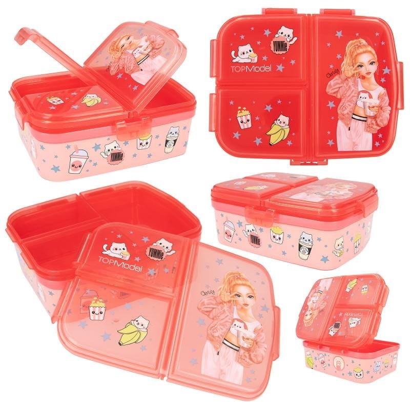 Lunchbox śniadaniówka z 4 Przegródkami CUTIE STAR - TOPModel