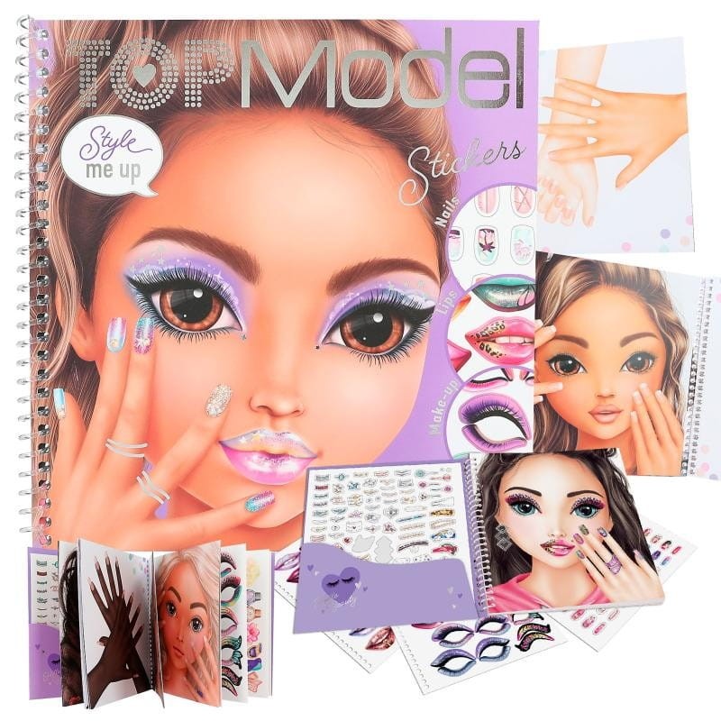 Kreatywny Zeszyt Ozdabianie Twarzy Face BEAUTY - TOPModel