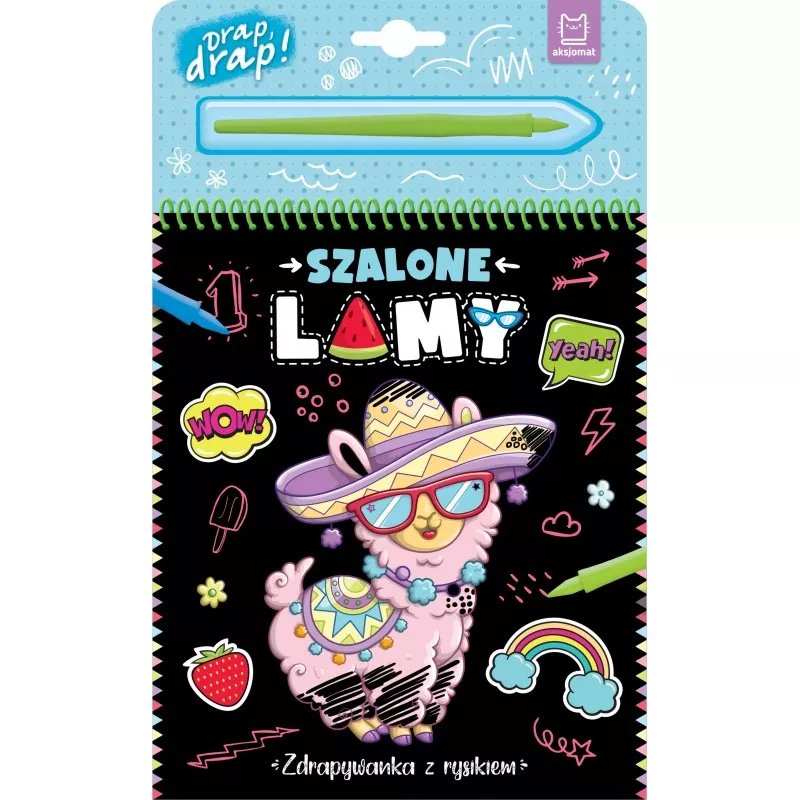 Szalone lamy. Zdrapywanka z rysikiem - Aksjomat