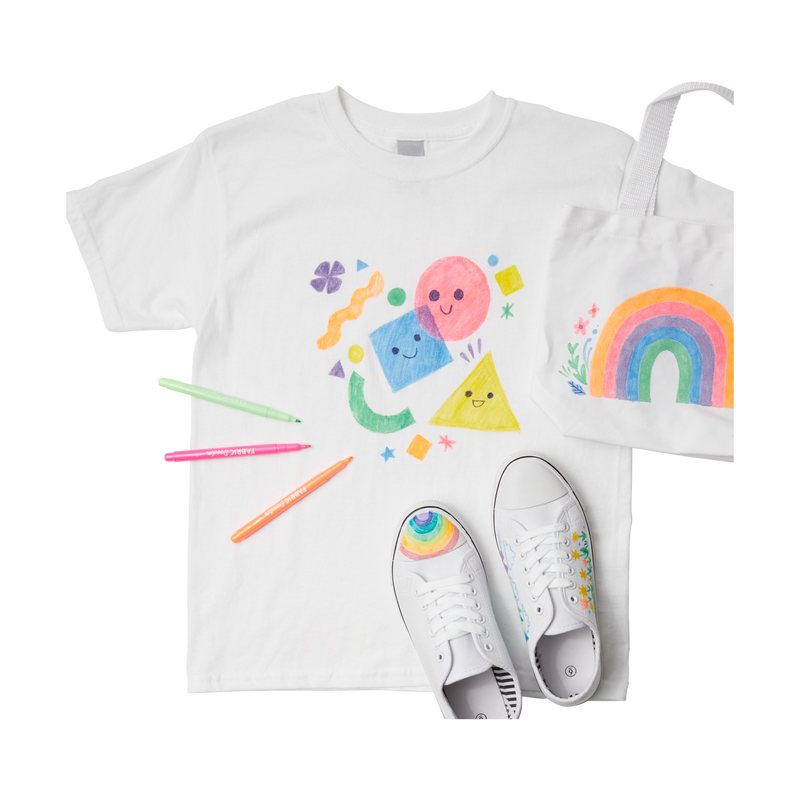 Pisaki do tkanin 12 szt. Fabric Doodlers - Ooly