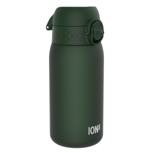 ION8 Bidon z Szerokim Ustnikiem Butelkowa Zieleń 400 ml