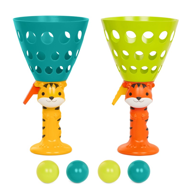 B.Toys Pop ‘n’ Launch Wyrzutnia-Łapacz Gra Zręcznościowa