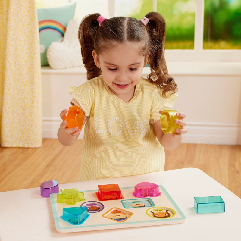 Układanka Sensoryczna Kształty i Emocje - B. toys