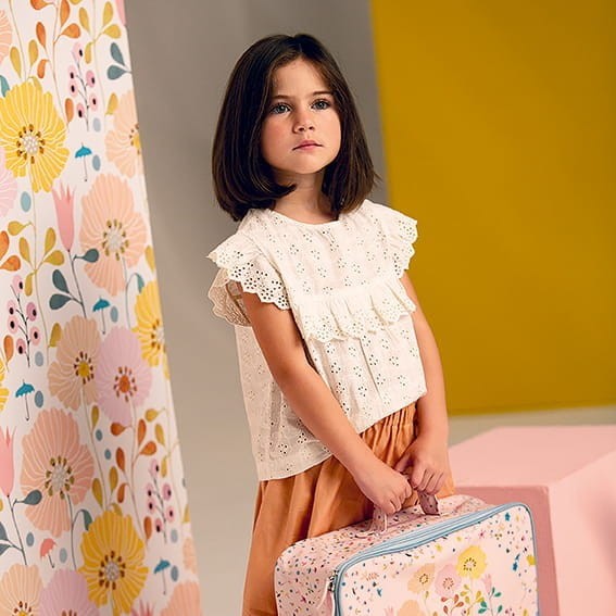 Walizka dla Dziewczynki Kwiatki - Djeco