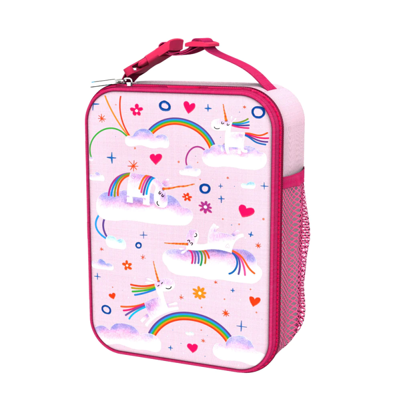 Ion8 Śniadaniówka z Termoizolacją Lunch Bag Jednorożce i Tęcze