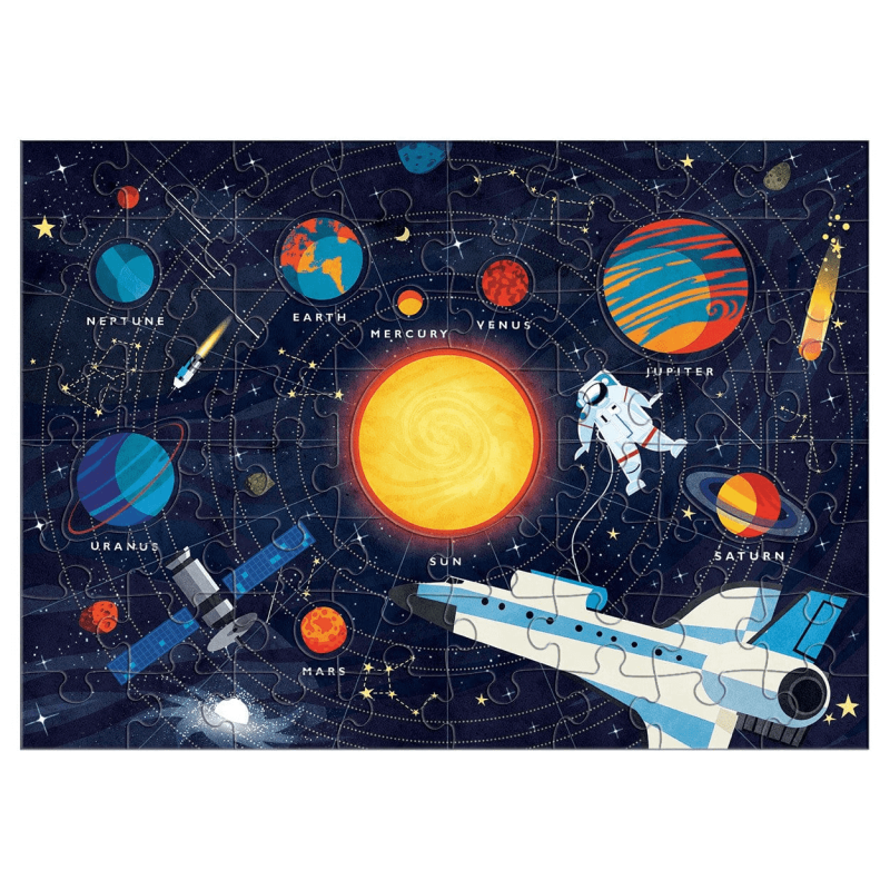 Puzzle Układ Słoneczny Kosmos Planety - Mudpuppy