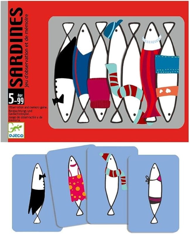 Gra Karciana Sardynki - Djeco