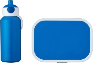 Śniadaniówka do Szkoły i Bidon Zestaw Niebieski - Mepal