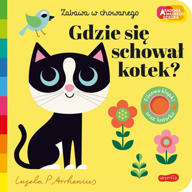 Gdzie się schował kotek? Książka Sensoryczna