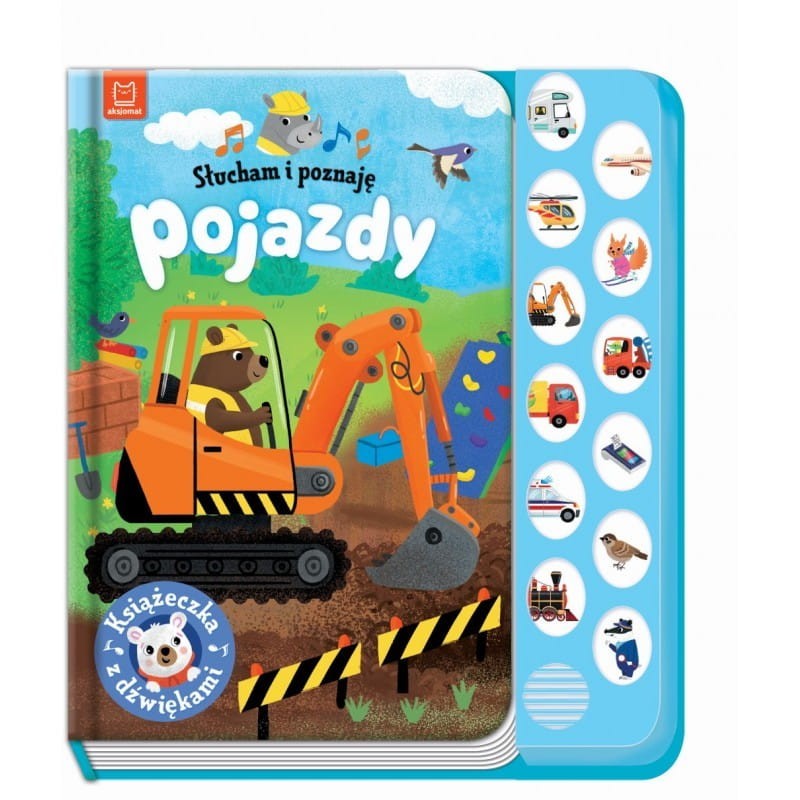 Słucham i poznaję. Pojazdy. Książeczka z dźwiękami