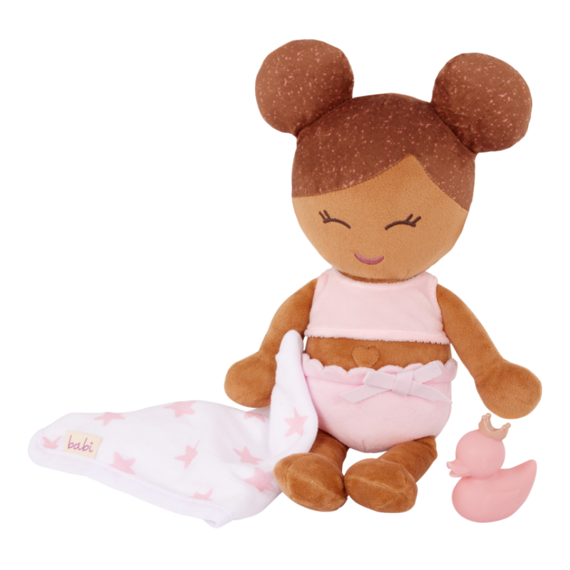 Wodoodporna Lalka do Kąpieli Szatynka LullaBaby