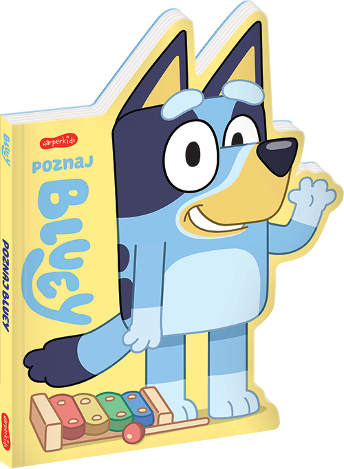 Poznaj Bluey Książeczka Kartonowa
