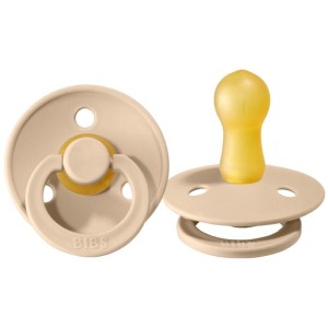 Smoczek Uspokajający z Naturalnego Kauczuku S 0-6 mies. Vanilla - BIBS