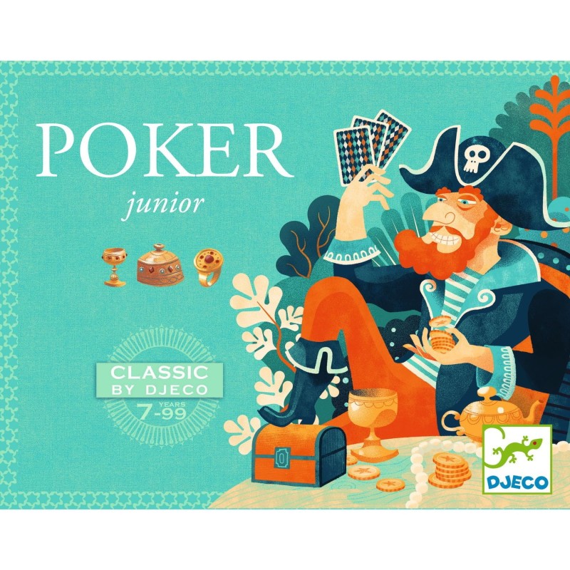 Poker Gra Karciana dla Dzieci - Djeco