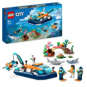 Łódź do Nurkowania Badacza Lego City 60377
