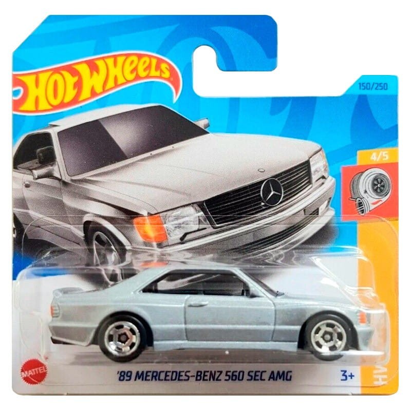 Hot Wheels '89 Mercedes-Benz 560 SEC AMG 150/250