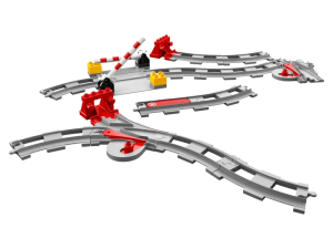 Lego Duplo 10882 Tory kolejowe i przejazd