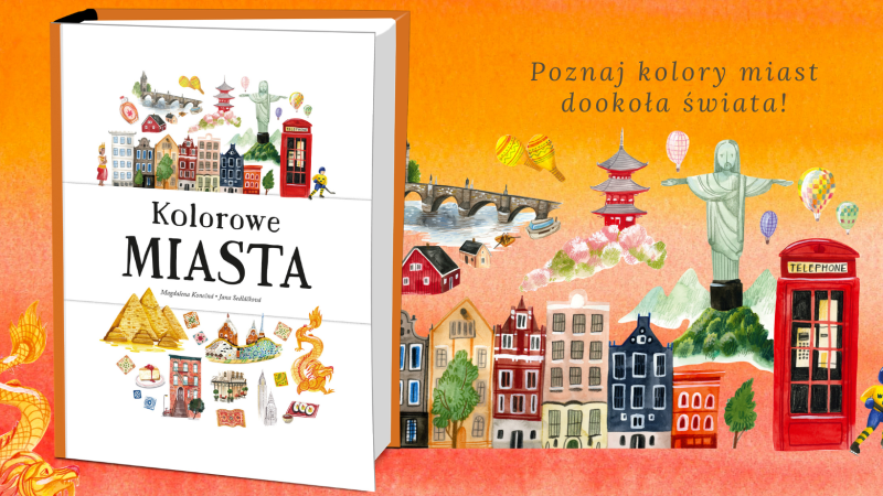Kolorowe miasta - Magdalena Konečná, Jana Sedláčková