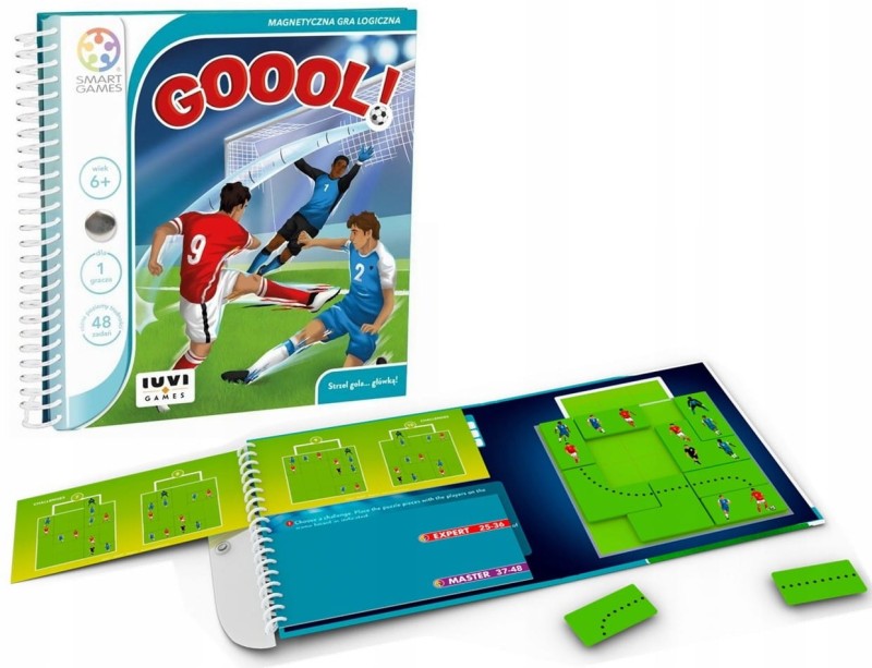 Gra magnetyczna Goool! Piłka Nożna - Smart Games