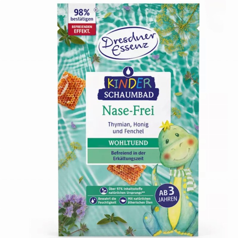 Płyn do Kąpieli na Przeziębienie Katar Oddychaj Swobodnie - Dresdner Essenz