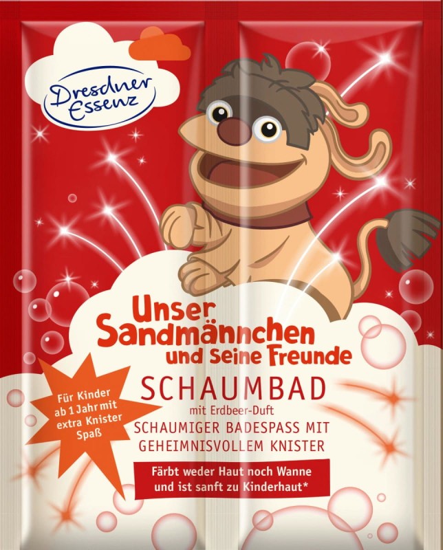 Truskawkowa Strzelająca Kąpiel Moppi Płyn z Cukrem Dresdner Essenz