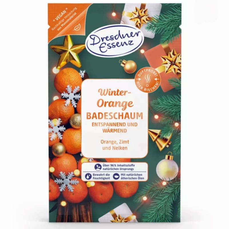 Pielęgnująca Pianka do kąpieli Zimowe Pomarańcze - Dresdner Essenz