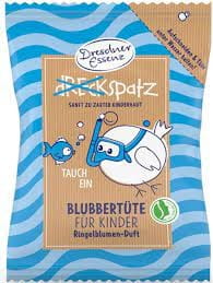 Musująca Sól do Kąpieli Podwodny Wulkan Niebieski - Dresdner Essenz