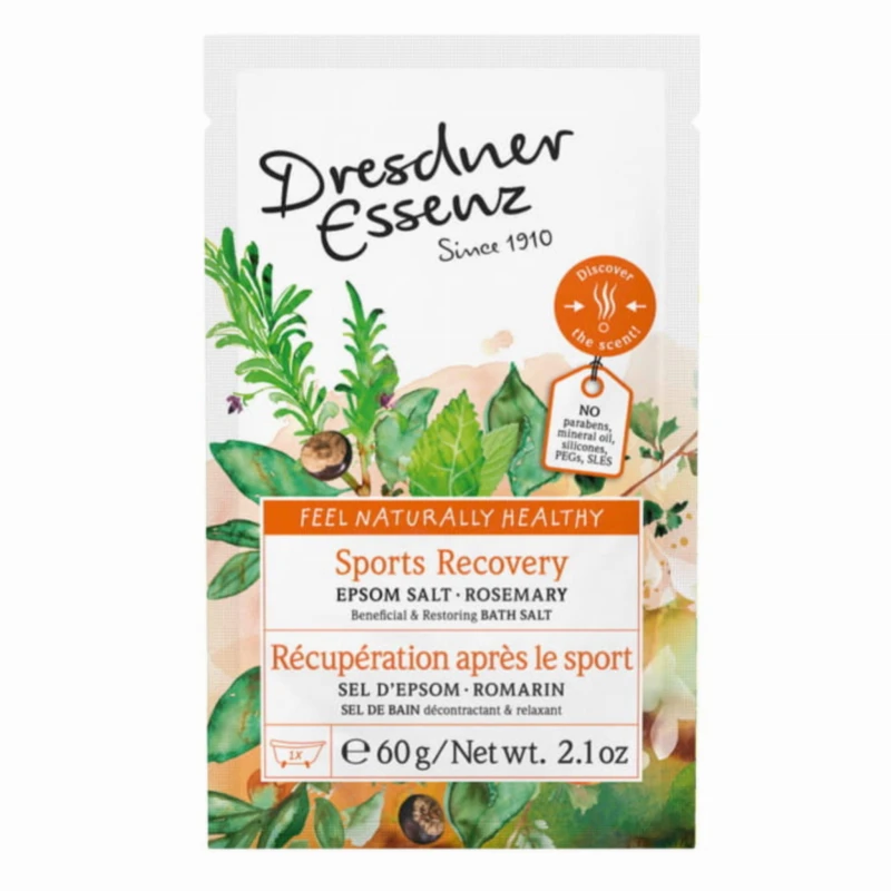 Sól do Kąpieli po Treningu Regeneracja Sports Recovery - Dresdner Essenz