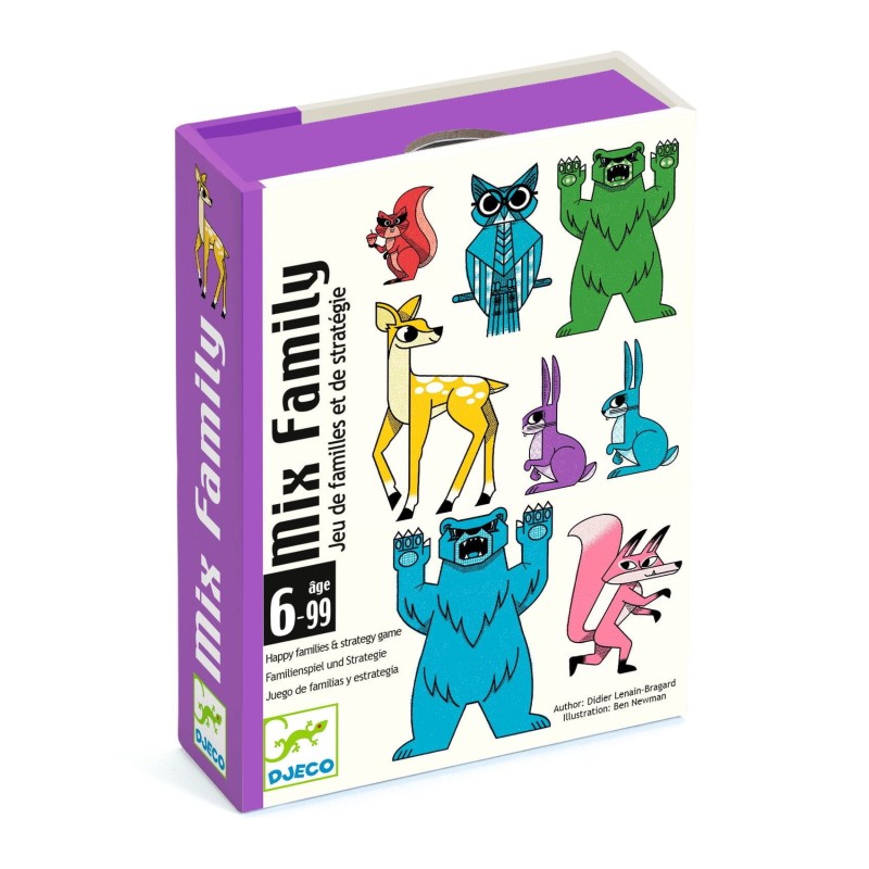 Djeco Gra w Karty Mix Family