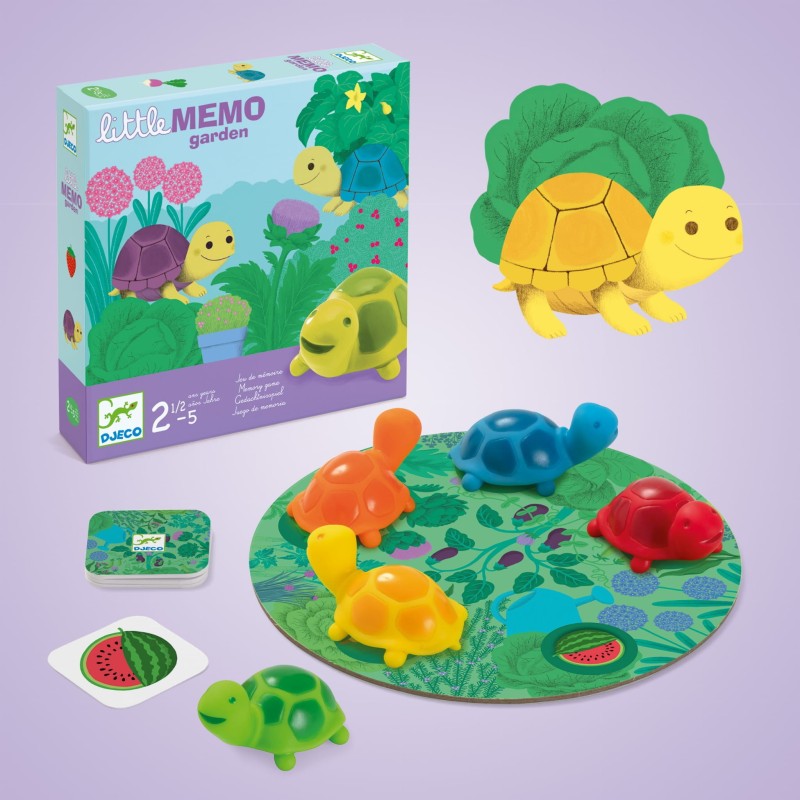 Djeco Little Memo Garden Gra Planszowa
