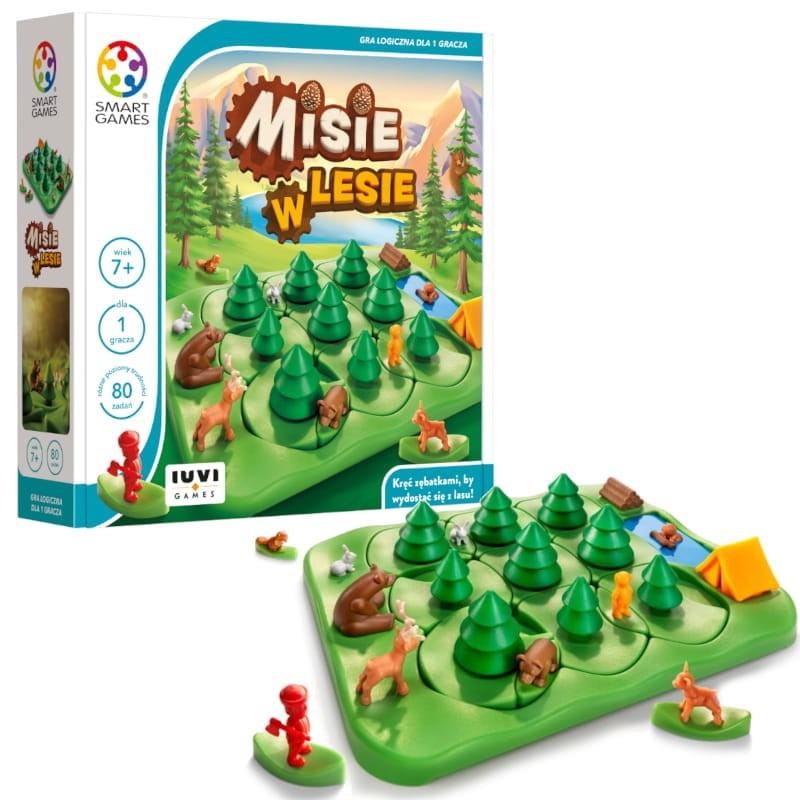 Smart Games Łamigłówka dla Dzieci Misie w Lesie
