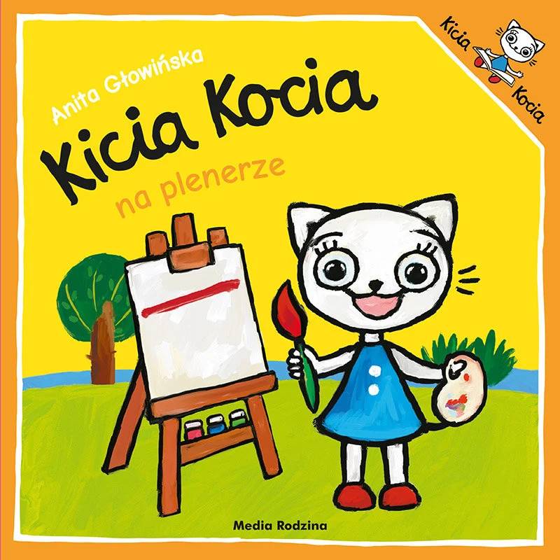 Kicia Kocia na plenerze - Książeczka dla dzieci