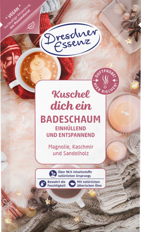 Pieniąca się Sól do Kąpieli Przytul się - Dresdner Essenz