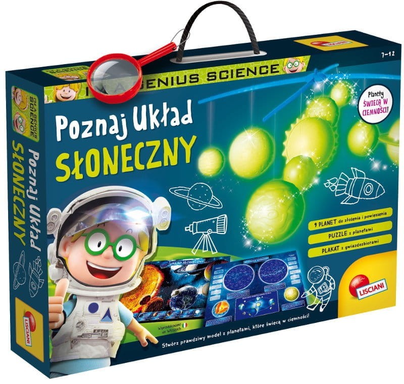 Poznaj Układ Słoneczny Mały Geniusz - Lisciani