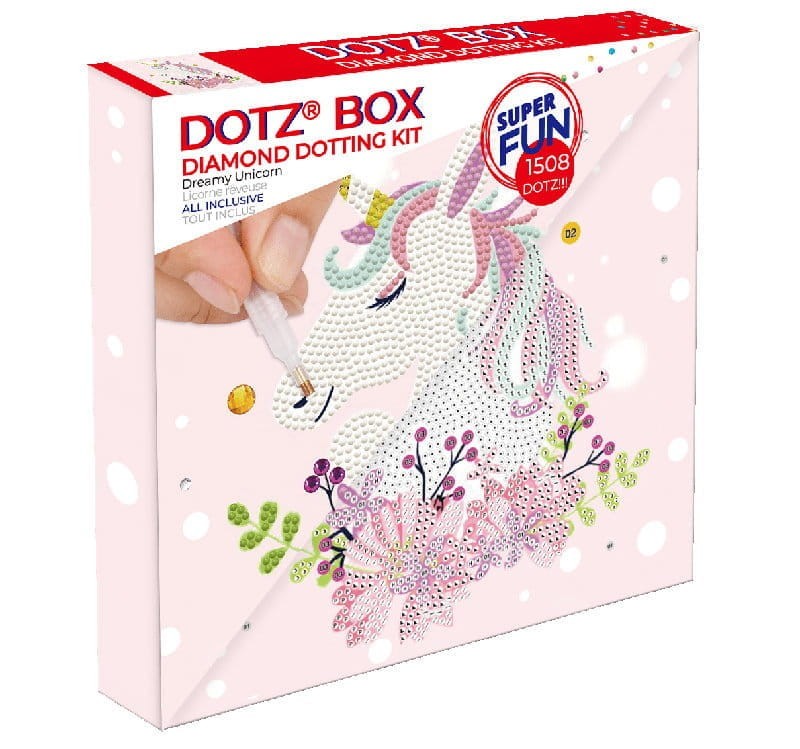 Obraz z Diamencików Jednorożec Diamond Dotz - Lisciani