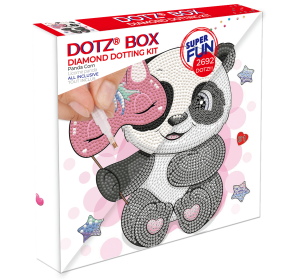 Haft diamentowy Panda Diamond Dotz - Lisciani