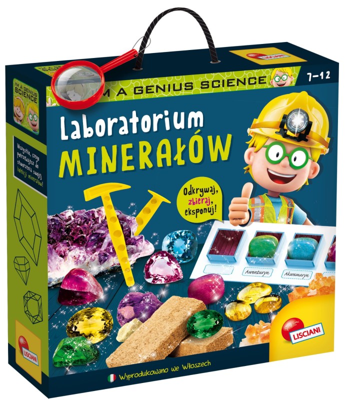 Minerały do Wydobycia Kopalnia Mały Geniusz - Lisciani