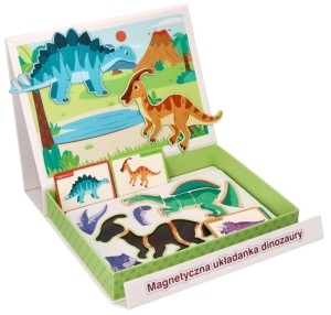 Magnetyczna Układanka Dinozaury - Adam Toys