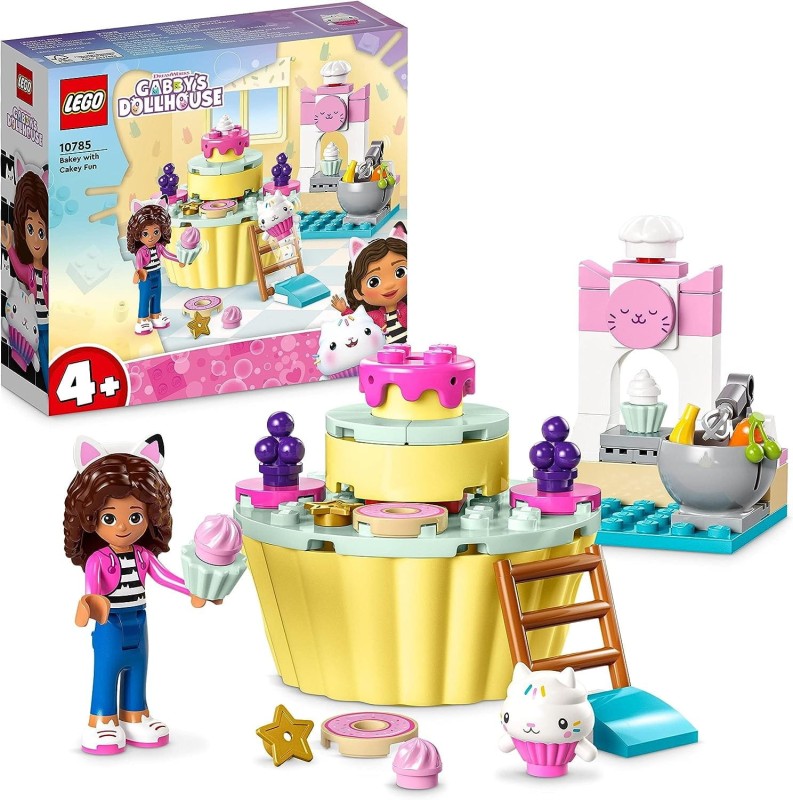 Lego Friends 10785 Pieczenie tortu z Łakotkiem GABBY'S DOLLHOUSE