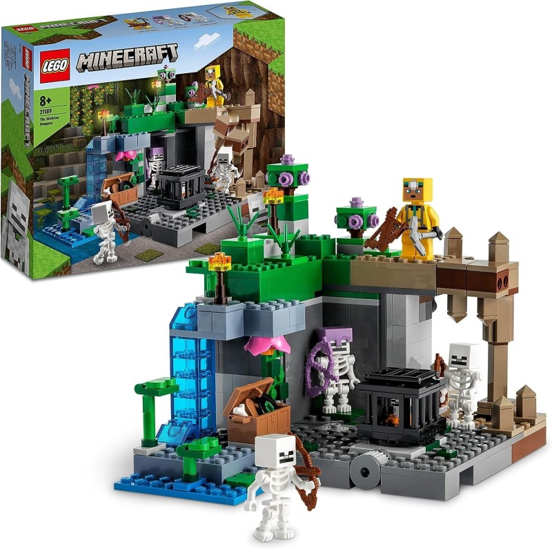 LEGO Minecraft Loch szkieletów 21189