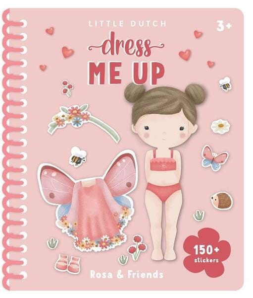 Ubieranki Notes z Naklejkami Stroje Rosa & Friends - Little Dutch
