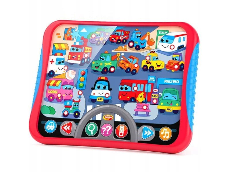 Edukacyjny Tablet dla dzieci Drogowe ABC Dumel Discovery