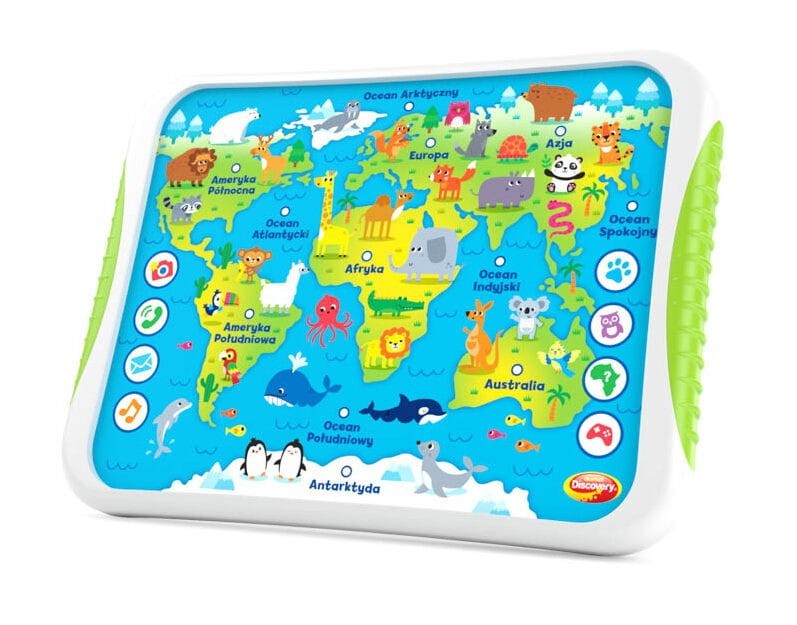 Edukacyjny Tablet dla dzieci Mały Podróżnik Dumel Discovery