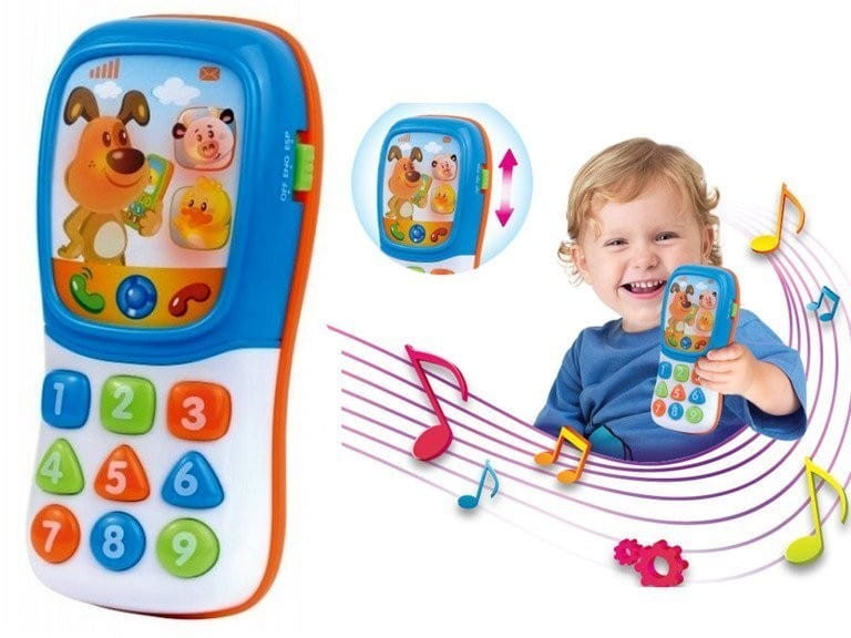 Dwujęzyczny Telefon Zwierzątka Dumel Discovery