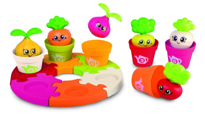 Edukacyjne Doniczki - sensoryczne puzzle Dumel