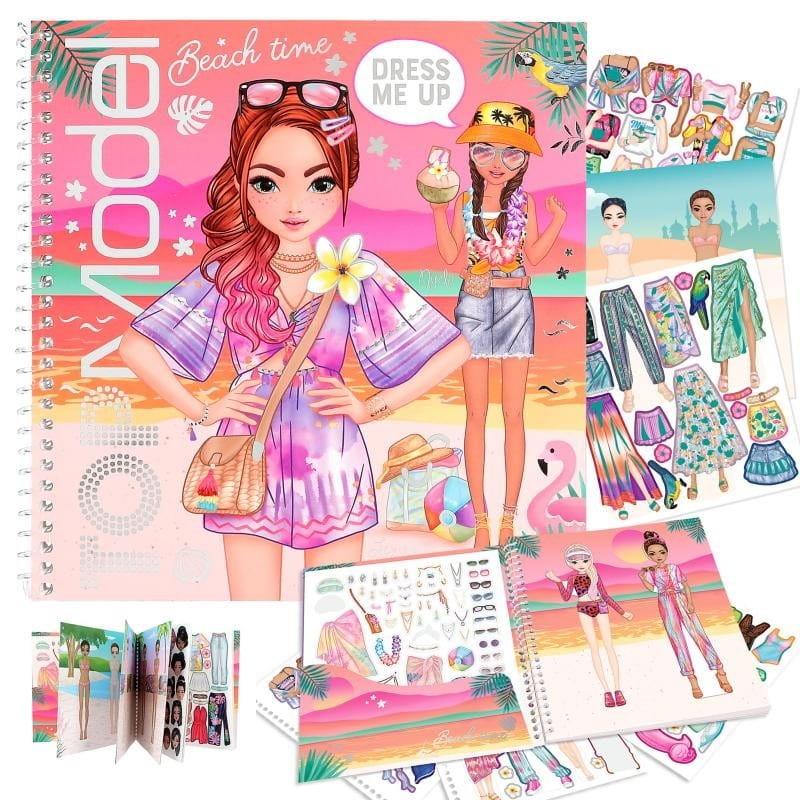 Ubierz mnie Notes z Naklejkami Dress Me Up HOLIDAY - TOPModel