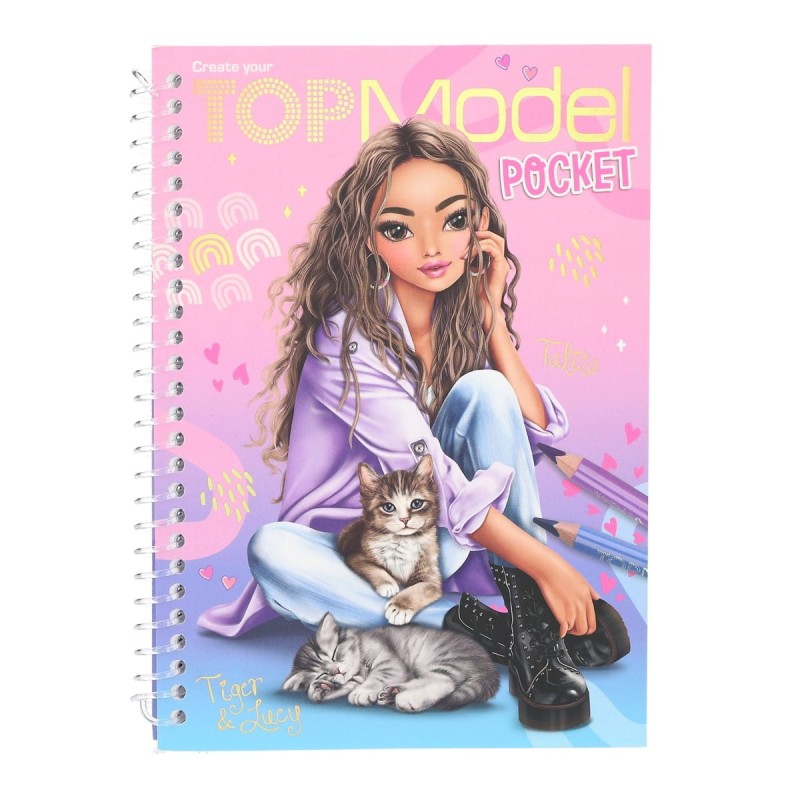 Notes do projektowania ubrań z naklejkami - TopModel